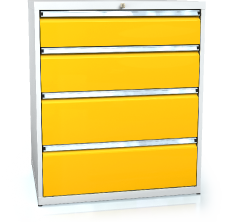 Drawer cabinet 1018 x 860 x 750 - 4x drawers